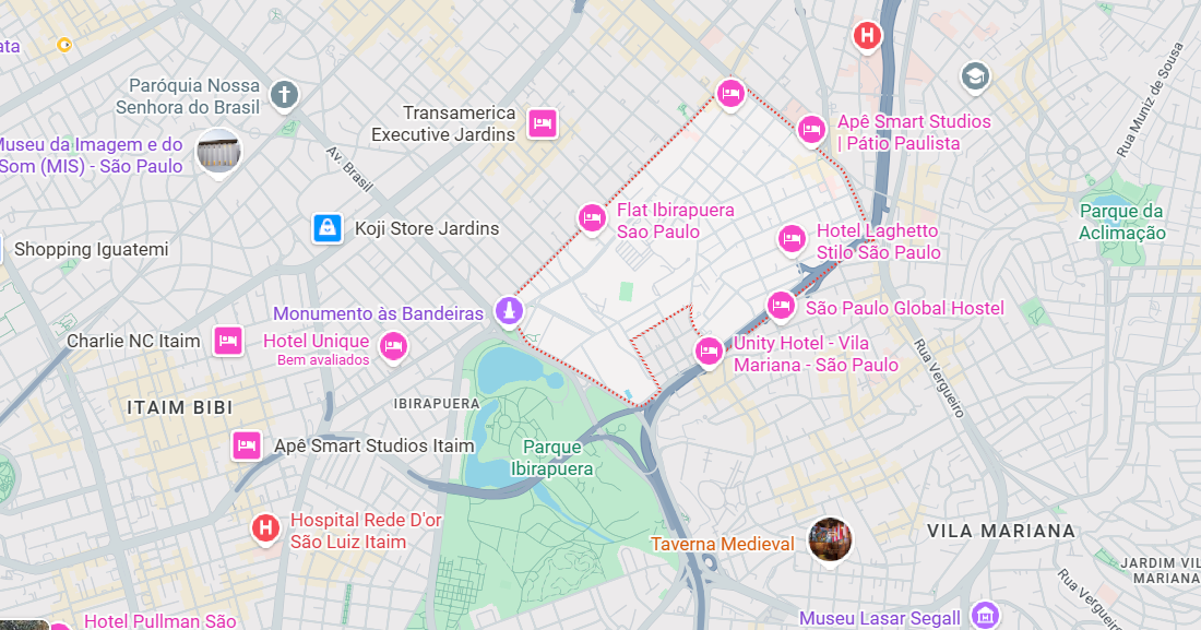 Mapa Paraíso