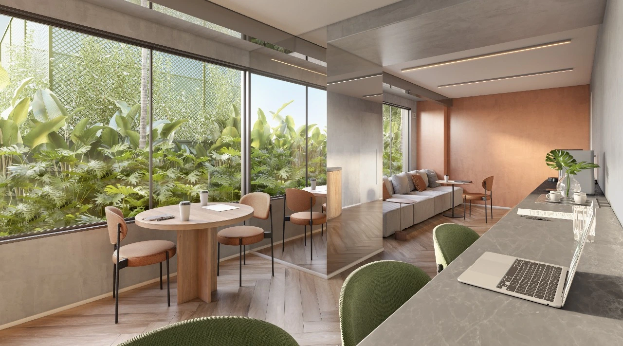 Coworking do Quarten Ibirapuera