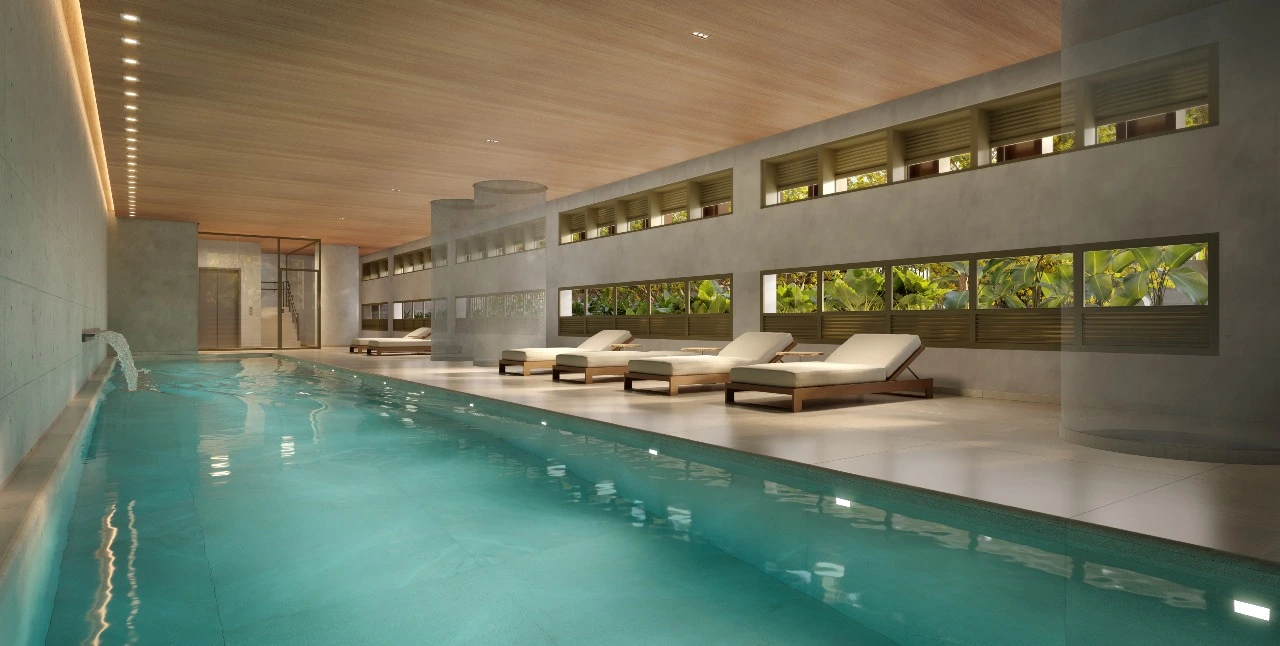 piscina interna Quarten Ibirapuera